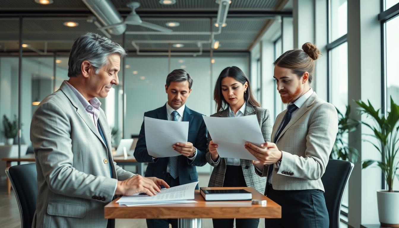 Family elder care planning discussion